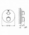 Смеситель для ванны GROHE Grohtherm 24077000 хром