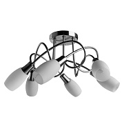 Люстра потолочная Arte Lamp VOLARE A4591PL-6SS 40Вт 6 лампочек E14