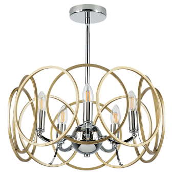Люстра Lightstar REGOLO 713053 200Вт 5 лампочек E14