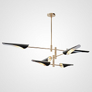 Люстра потолочная ImperiumLOFT Cross cable 192822-26 72Вт 6 лампочек LED
