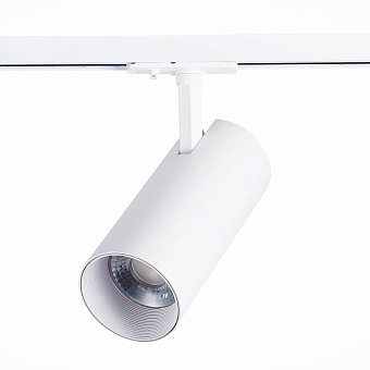 Трековый светильник ST Luce MONO ST350.546.30.24 30Вт LED матовый белый для однофазного трека