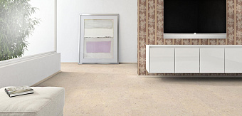 Пробковый пол CORKSTYLE CORKWISE 915х305х4мм Madeira White C-Madeira White 5,02кв.м