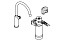 Смеситель для кухни GROHE Blue 30387000 высокий излив хром