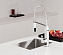 Смеситель для кухни GROHE Eurocube 31395000 гибкий излив хром