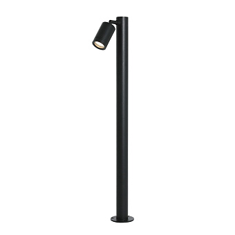 Светильник ландшафтный Favourite Pharus 2892-1F 5Вт IP65 GU10 LED чёрный