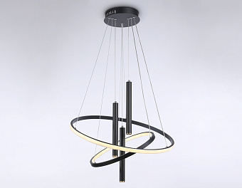 Люстра подвесная Ambrella COMFORT LineTech FL5372 93Вт 5 лампочек LED