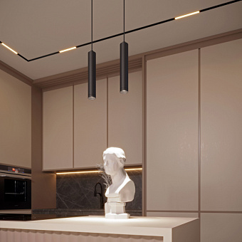 Магнитный трековый светильник Arlight Mag-Orient-Spot-Hang 035711 12Вт LED чёрный