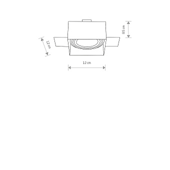 Светильник точечный встраиваемый Nowodvorski Mod Plus 9404 75Вт GU10
