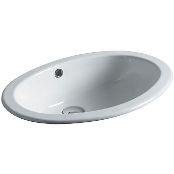 Раковина встраиваемая сверху SIMAS Top E Lavabi D'Arredo S50P bi 55х42см