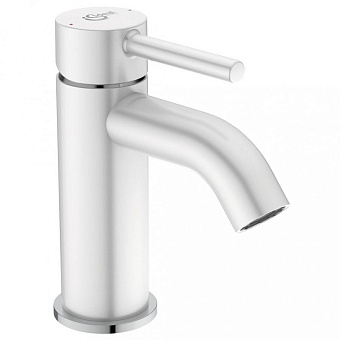 Смеситель для раковины IDEAL STANDARD CERALINE BC203U5 матовый белый/хром