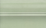 Бордюр KERAMA MARAZZI Левада FMB027 зелёный светлый глянцевый 15х25см 0,038кв.м.