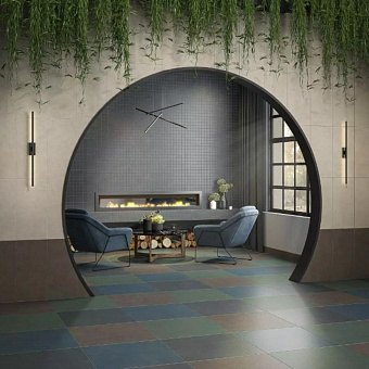 Декор KERAMA MARAZZI Про Чементо DD6420\MM синий тёмный матовый 30х30см 0,54кв.м.