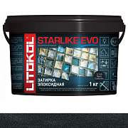 Эпоксидная затирка LITOKOL STARLIKE EVO угольно-чёрный 1кг