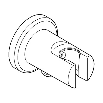 Шланговое подключение GROHE 28679000 хром