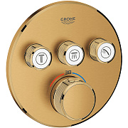 Смеситель для душа GROHE Grohtherm SmartControl 29121GN0 золото
