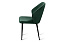 Кухонный стул AERO 50х63х82см велюр/сталь Dark Green
