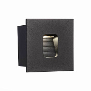 Светильник фасадный ST Luce VISANO SL9501.441.01 1Вт IP54 LED чёрный