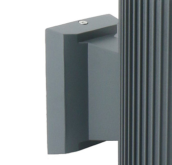 Светильник архитектурный Favourite Pola 2859-1W 60Вт IP54 E27 серый
