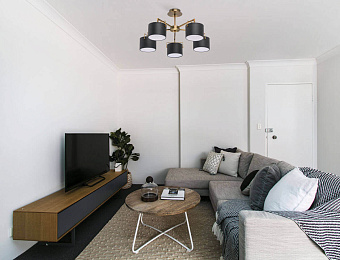 Люстра потолочная MW-light Сайрус 721010205 200Вт 5 лампочек E14