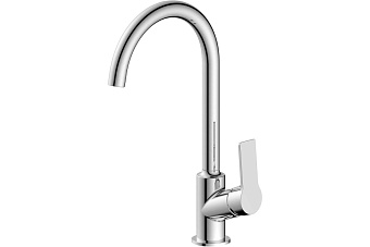 Смеситель для кухни ESKO SAINT-PETERSBURG SPb 519 GRF высокий излив графит