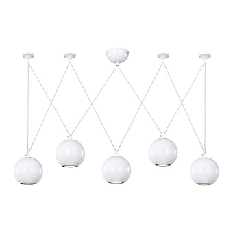 Светильник подвесной Favourite Giallo 1599-5P 25Вт GU10 LED