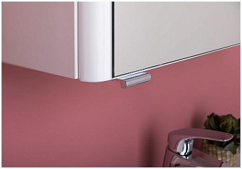 Шкаф зеркальный AQUANET Орлеан 183076 17х59,6х85см с подсветкой