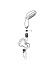 Душевой комплект GROHE Tempesta 100 26406001 хром