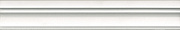 Бордюр KERAMA MARAZZI Магнолия BLC025R белый матовый обрезной 5х30см 0,015кв.м.