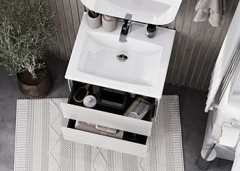 Тумба под раковину подвесная Акватон Сохо 1A258001AJ9A0 46х58,8х48,2см