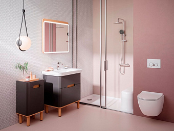 Тумба с раковиной VITRA Sento 60836 49х78х67см