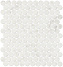 Керамическая мозаика FAP CERAMICHE Roma Diamond fNJC Carrara Round Gres Mos. 32,5х29,5см 0,575кв.м.