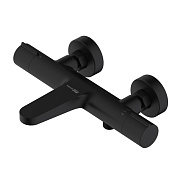 Смеситель для ванны WASSERKRAFT Elbe 7400 7411 Thermo чёрный