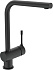 Смеситель для кухни IDEAL STANDARD CERALINE BC174XG высокий излив чёрный матовый