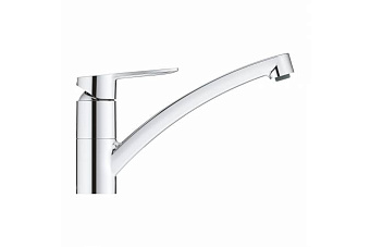 Смеситель для кухни GROHE BauEco 31680000 поворотный излив хром
