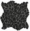Керамическая мозаика FAP CERAMICHE Roma Diamond fNI8 Nero Reale Schegge Gres Mosaico 30х30см 0,54кв.м.