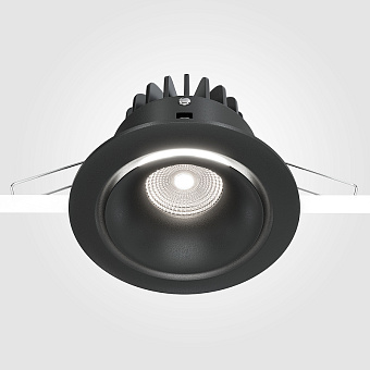 Светильник точечный встраиваемый Maytoni Yin DL031-L12W4K-B 12Вт LED