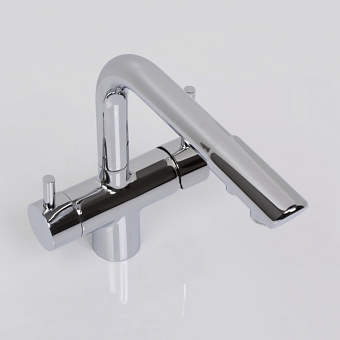 Смеситель для кухни WASSERKRAFT A8017 поворотный излив хром