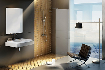 Угловое ограждение RAVAK Walk-In GW9WG0C00Z1 200х120см стекло прозрачное
