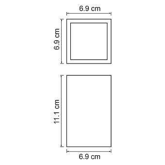 Стакан в ванную WASSERKRAFT Kammel K-9128 белый