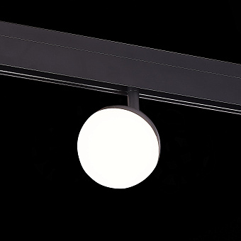 Магнитный трековый светильник ST Luce PIBOLE ST358.446.07 7Вт LED чёрный