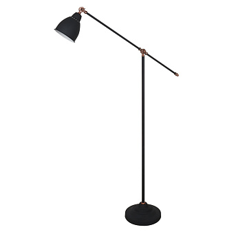 Торшер Arte Lamp BRACCIO A2054PN-1BK 60Вт E27