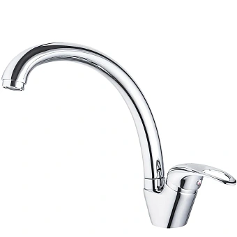 Смеситель для кухни Maxonor MN4115 поворотный излив хром