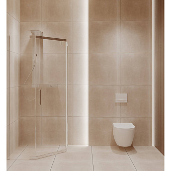 Кнопка для инсталляции BERGES NOVUM F4 белый