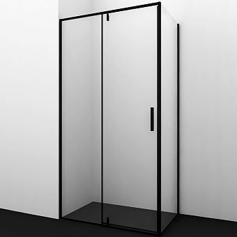 Угловое ограждение WASSERKRAFT Elbe 74P19 200х100см стекло прозрачное