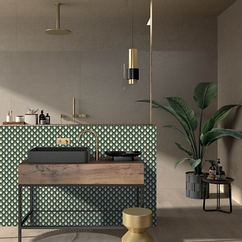 Матовый керамогранит ABK Wide and Style PF60007273 D+ Deco Mint 320х160см 5,12кв.м.