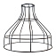 Плафон Loft It Grid Loft1153/A 180х190мм чёрный
