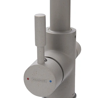 Смеситель для кухни Maxonor MN4352-20 поворотный излив бежевый
