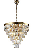 Люстра подвесная CRYSTAL LUX ABIGAIL ABIGAIL SP-PL15 D620 GOLD/TRANSPARENT 900Вт 15 лампочек E14