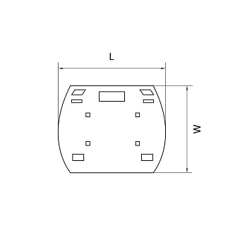 Заглушка шинопровода Lightstar 504167 чёрный для трёхфазного трека