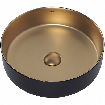 Раковина накладная Abber BEQUEM AC2109BG 40х40см